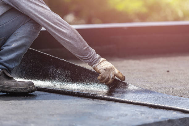 Professional Exterior Waterproofing technician working in Gibson Island, MD